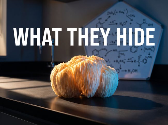 The mushroom that outperformed 200,000 compounds on a Pentagon whiteboard.