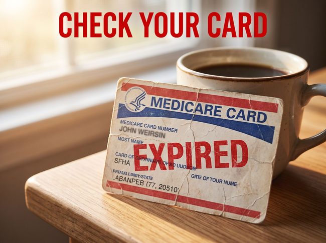 Your Medicare card may already have an expiration date nobody told you about.