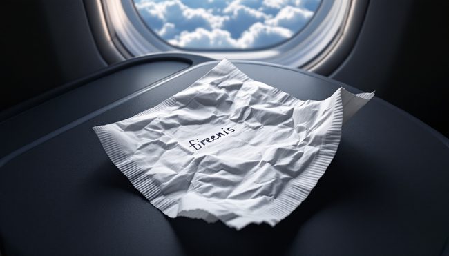 Mark Kelly Found a Perfectly On-Message Political Note on His Airplane Seat and the Internet Has Some Questions