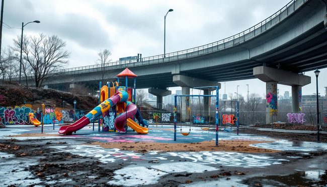 Los Angeles Spent $82 Million on a New Park — It's Already Covered in Graffiti and Crime Before It Even Opens